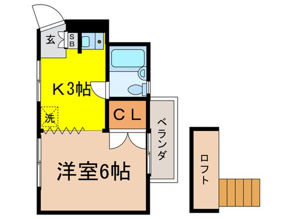 アーバンハイム関の物件間取画像